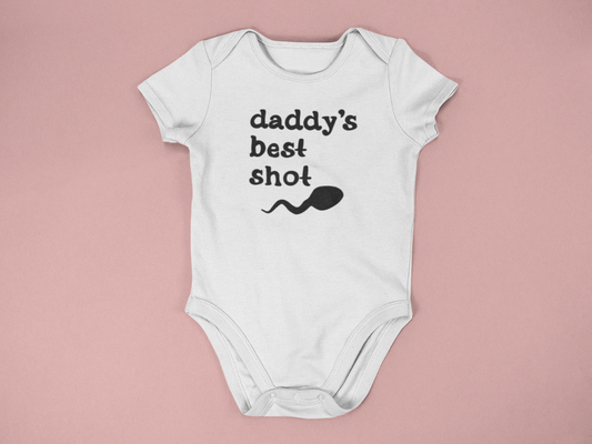 Daddy's Best Shot | Baby Onesie