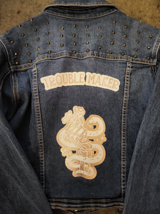 Trouble Maker | Denim Jacket